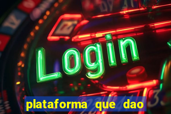 plataforma que dao bonus no cadastro